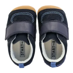 Start-Rite Cruiser Shoes | Shuffle | Nubuck Leather Navy