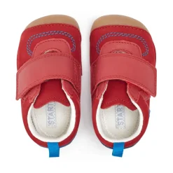 Start-Rite Cruiser Shoes | Shuffle | Nubuck Leather Red