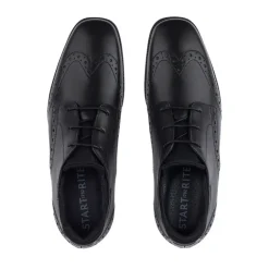 Start-Rite Tailor Lace Up School Shoes | Black