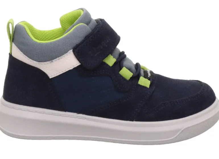 Superfit Trainers | Cosmo | Navy & Green