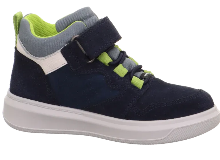 Superfit Trainers | Cosmo | Navy & Green