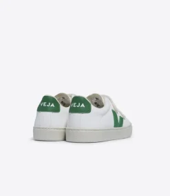 Veja Kids Trainers | Esplar Velcro | White Emeraude