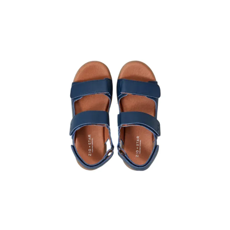 Zig and Star Sandals | Junior Solar | Navy